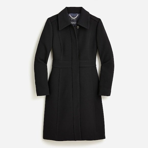 J Crew New lady day topcoat in Italian double-cloth woolItem BM964